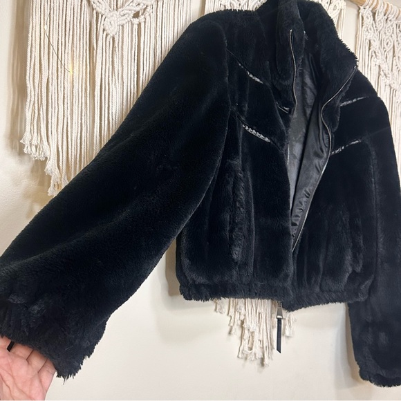 Bagatelle Black Teddy Jacket - Picture 4 of 7